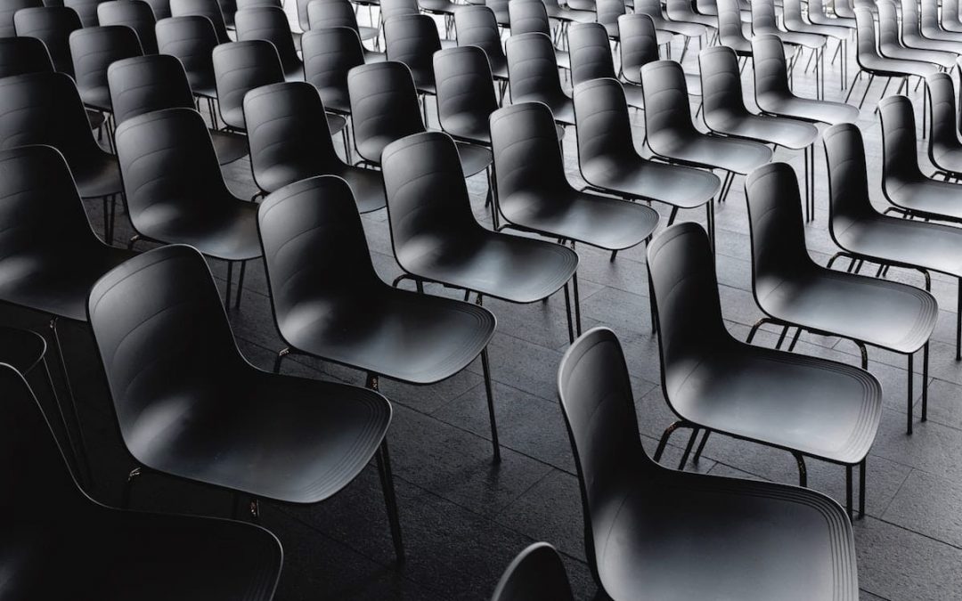 Conference venue chairs